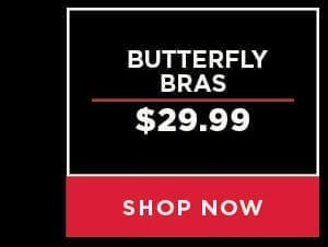 \\$29.99 butterfly bras