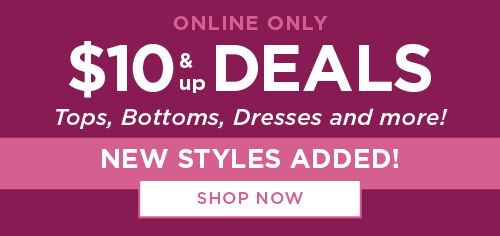 \\$10 & Up Deals. Shop now