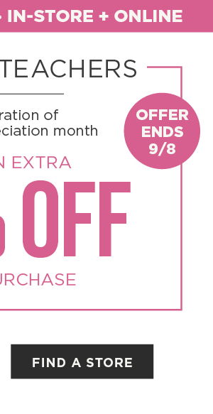 Extra 20% Off your purchase