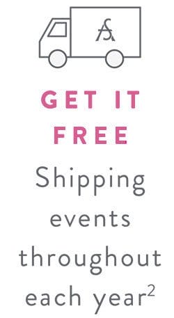 GET IT FREE - Shipping events throughout each year