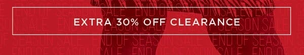 Extra 30% off clearance