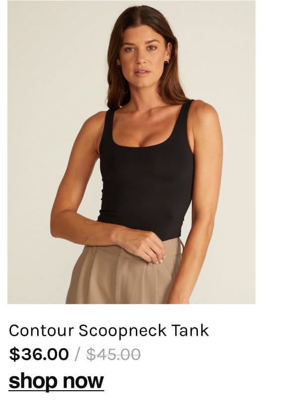 Contour Scoopneck Tank