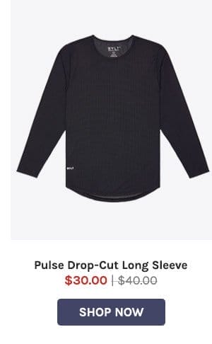 Pulse Drop-Cut Long Sleeve