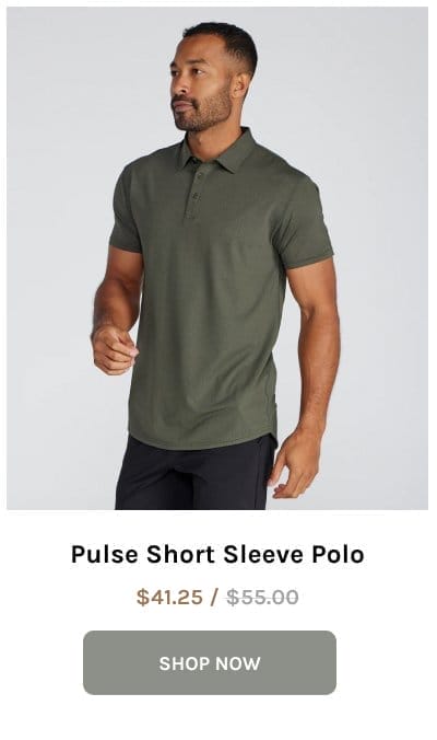 Pulse Short Sleeve Polo