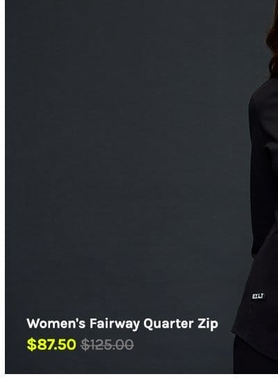 Women's Fairway Quarter Zip