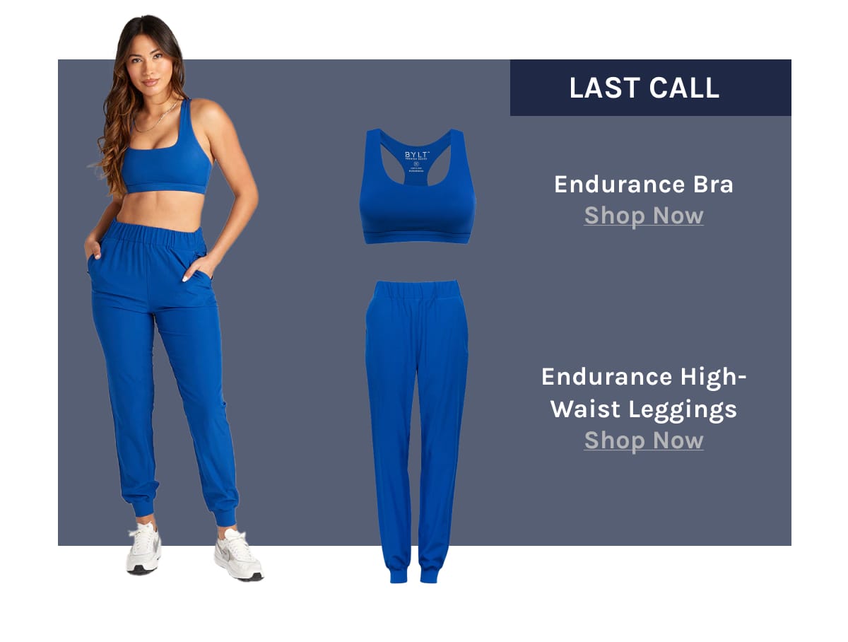 Shop 30% OFF LAST CALL Deals - Womens Endurance Bra and high-waist leggings