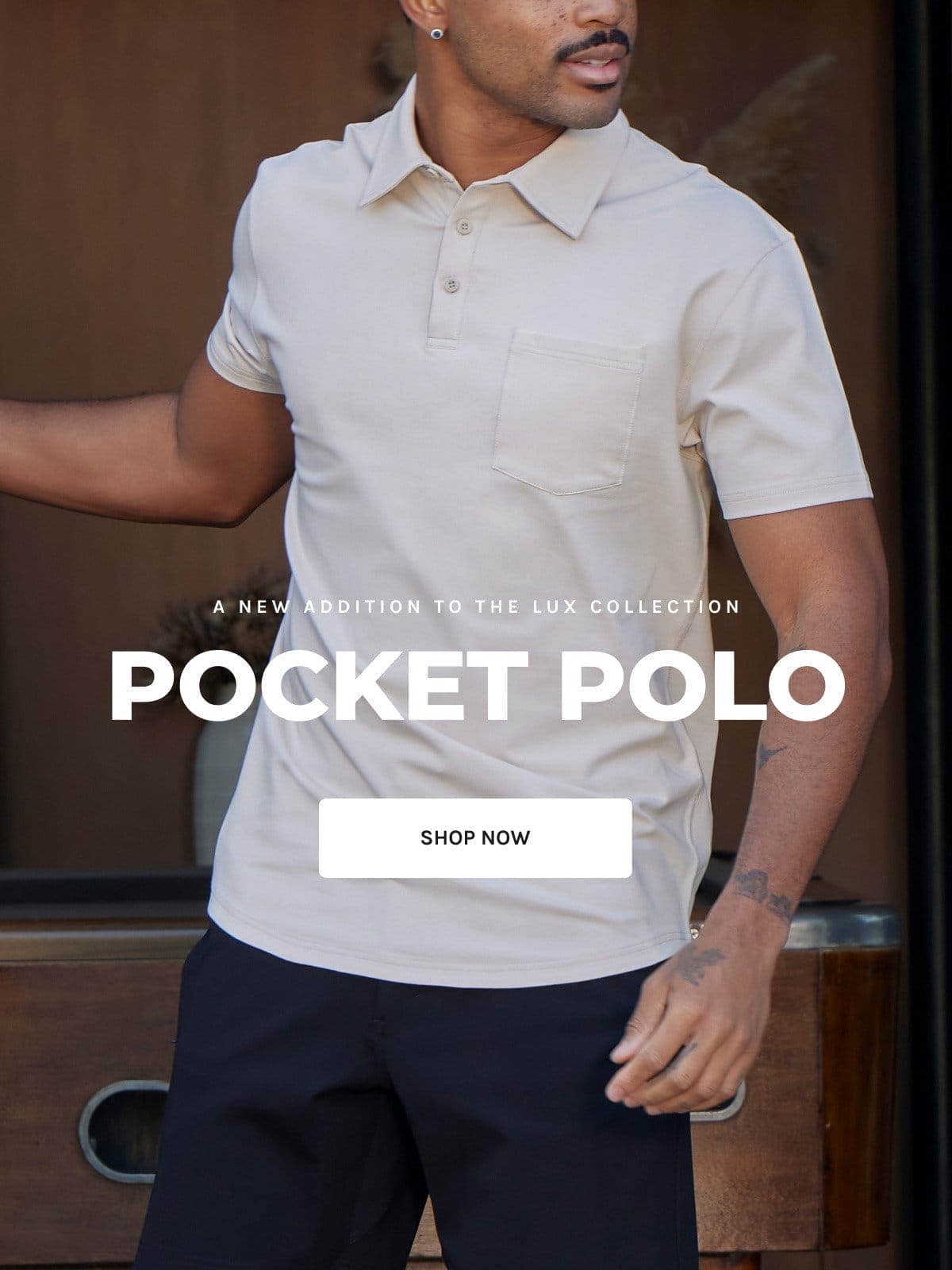 NEW Pocket Polo