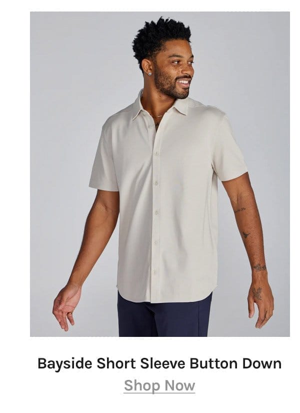 Bayside Short Sleeve Button Down