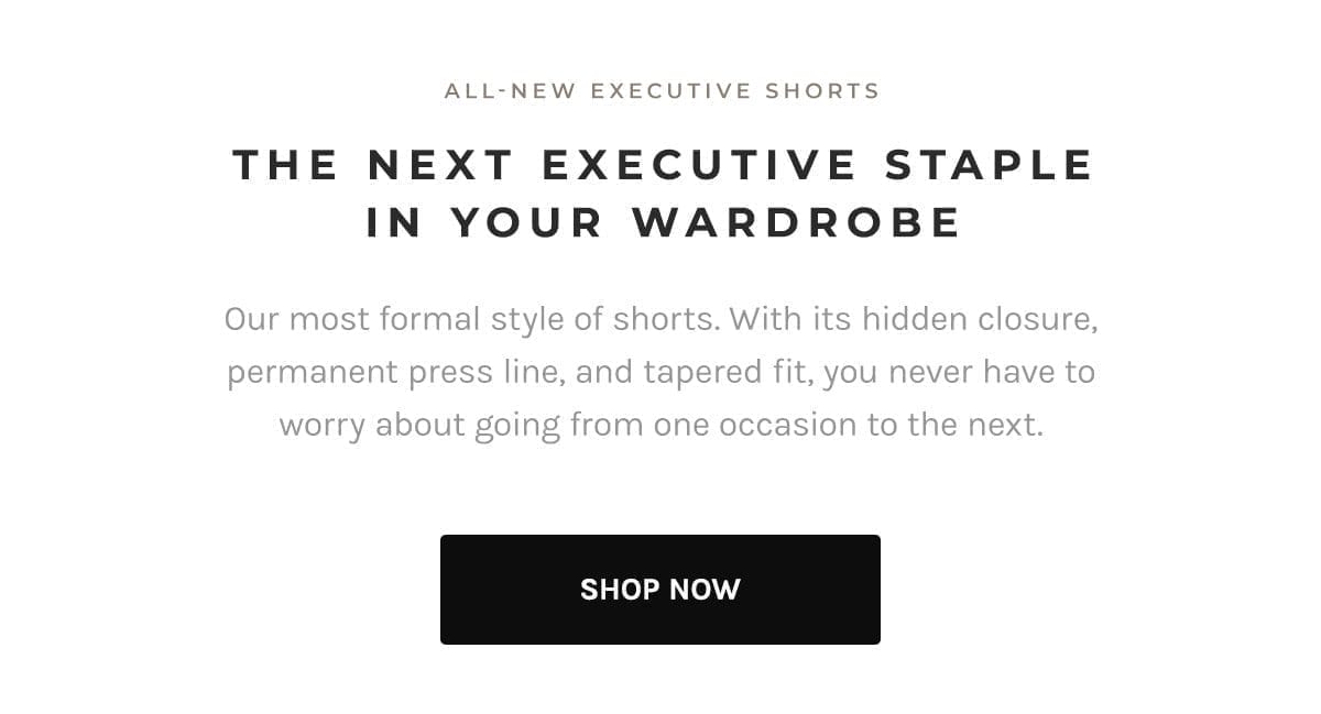 All-New Executive Shorts