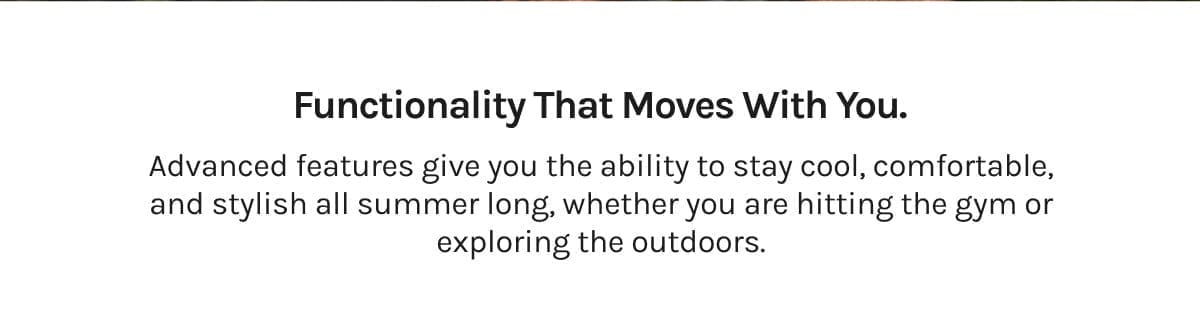 Functionality that Moves With You