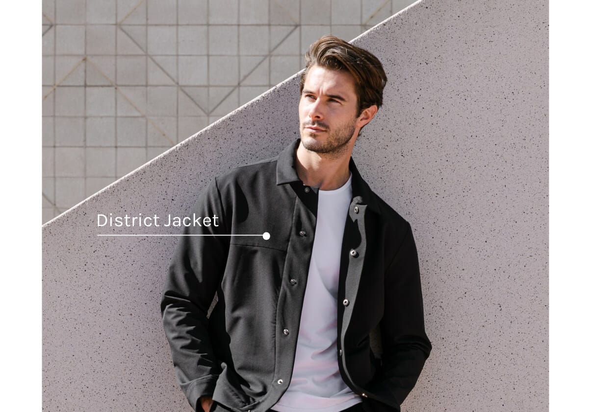 Stay warmlook cool - the district jacket