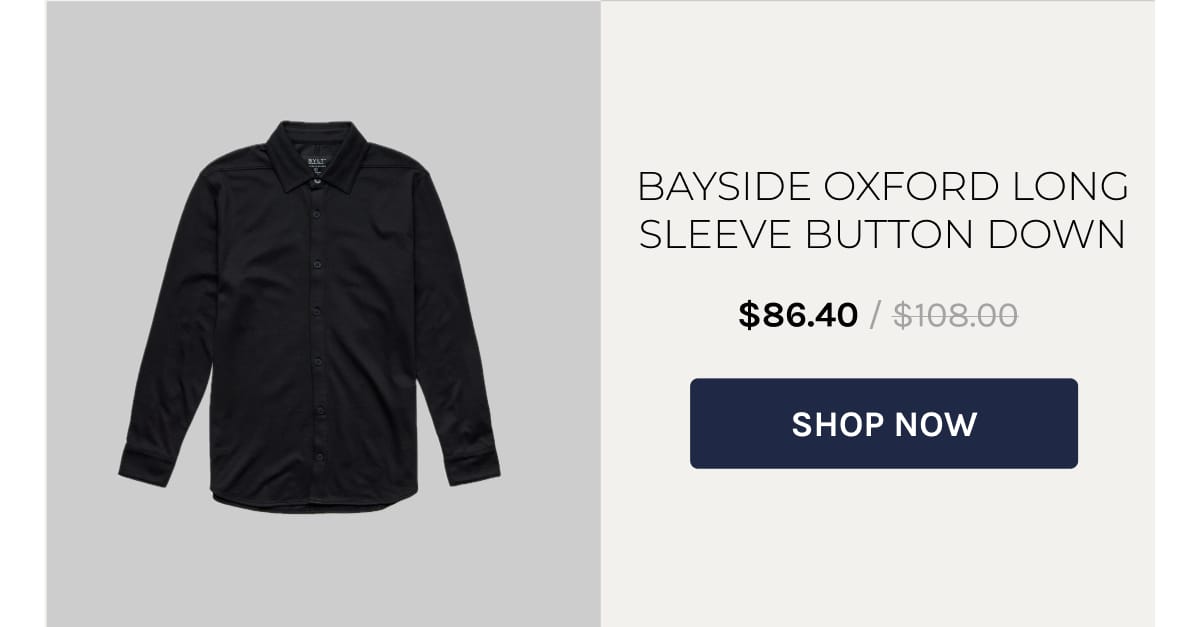 Bayside Oxford Long Sleeve Button Down | Shop Now