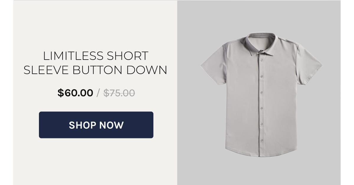 Limitless Short Sleeve Button Down | Shop Now