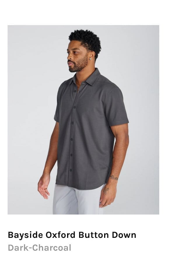 Bayside Oxford Short Sleeve Button Down