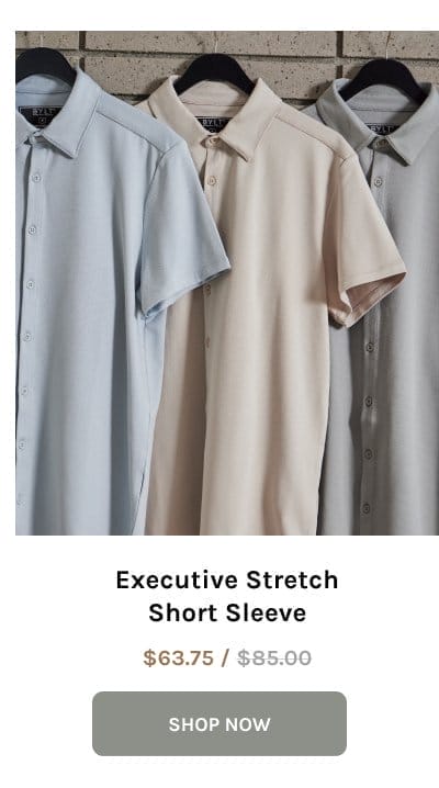 Executive Stretch Short Sleeve