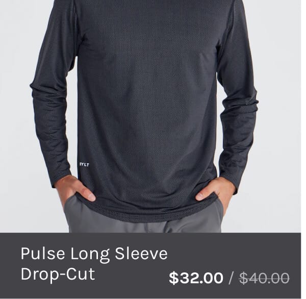 Pulse Long Sleeve Drop-Cut