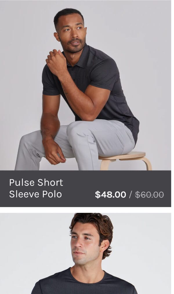 Pulse Short Sleeve Polo