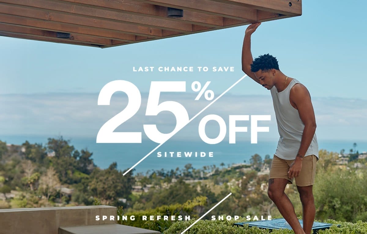 25% Off Sitewide