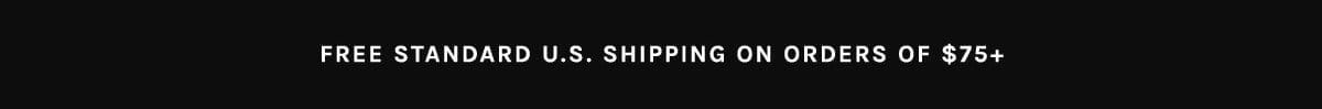 Free Standard US Shipping \\$75+