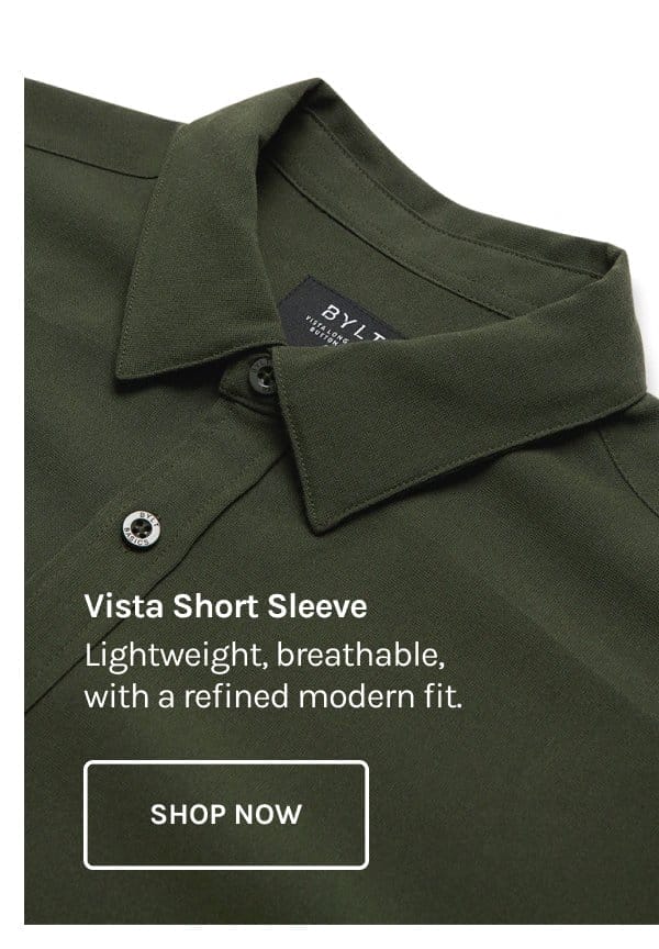 Vista Short Sleeve Button Down