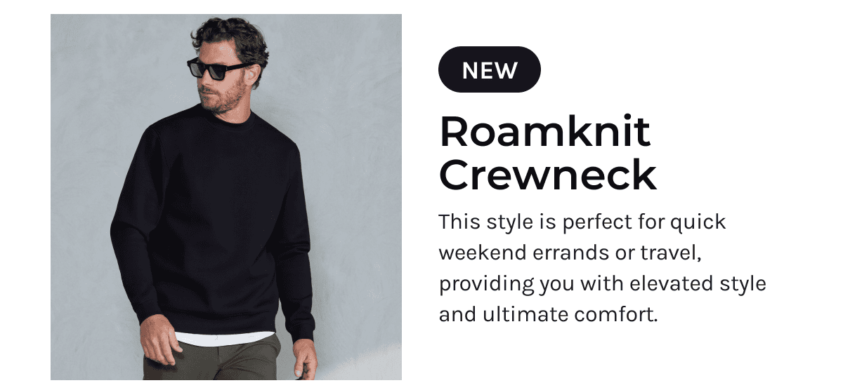 Roamknit crewneck