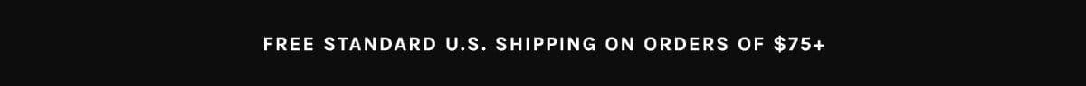 Free Standard Shipping \\$75+