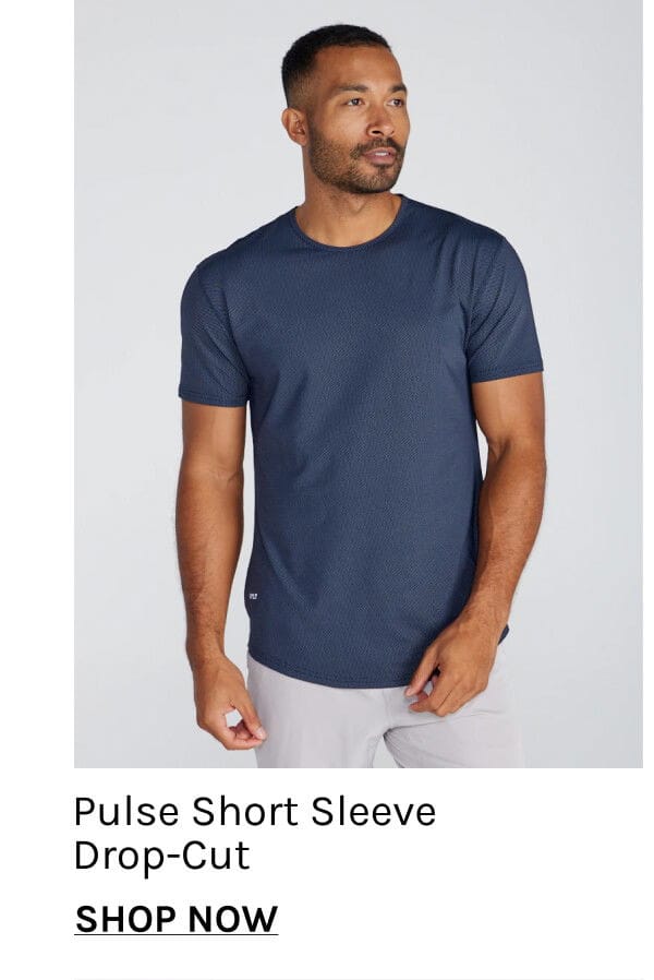 Pulse Short Sleeve Drop-Cut