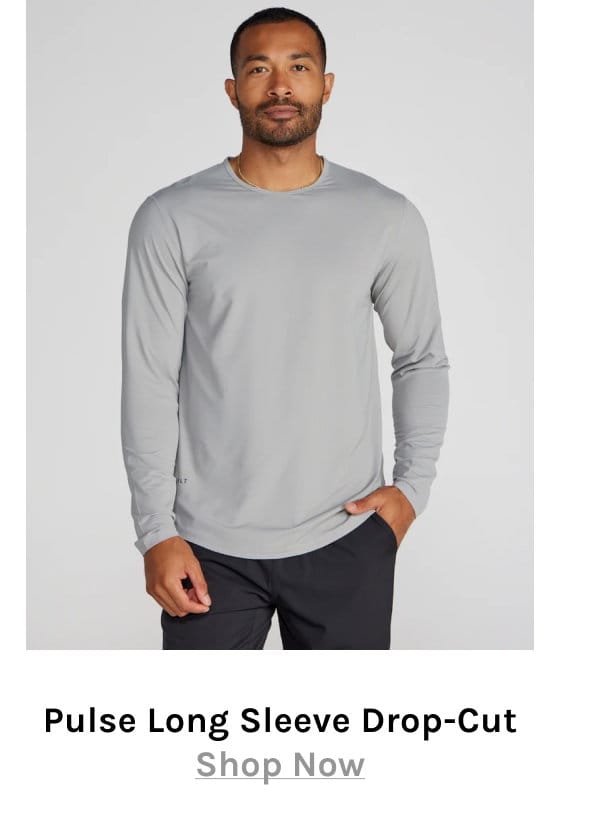 Pulse Long Sleeve Drop-Cut