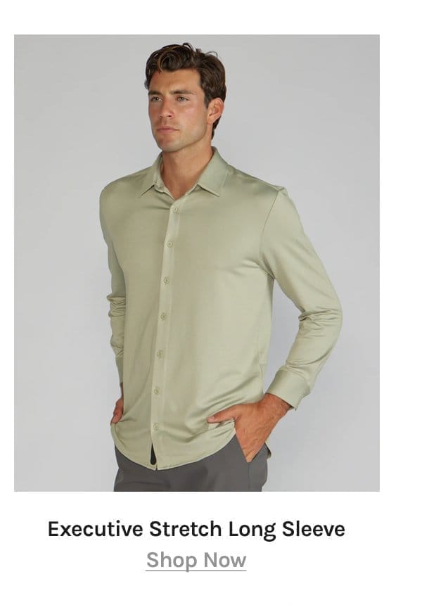 Executive Stretch Button Down