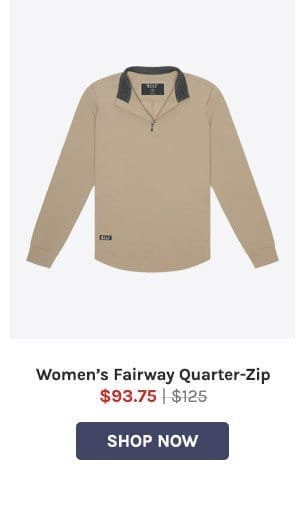 Women’s Fairway Quarter-Zip