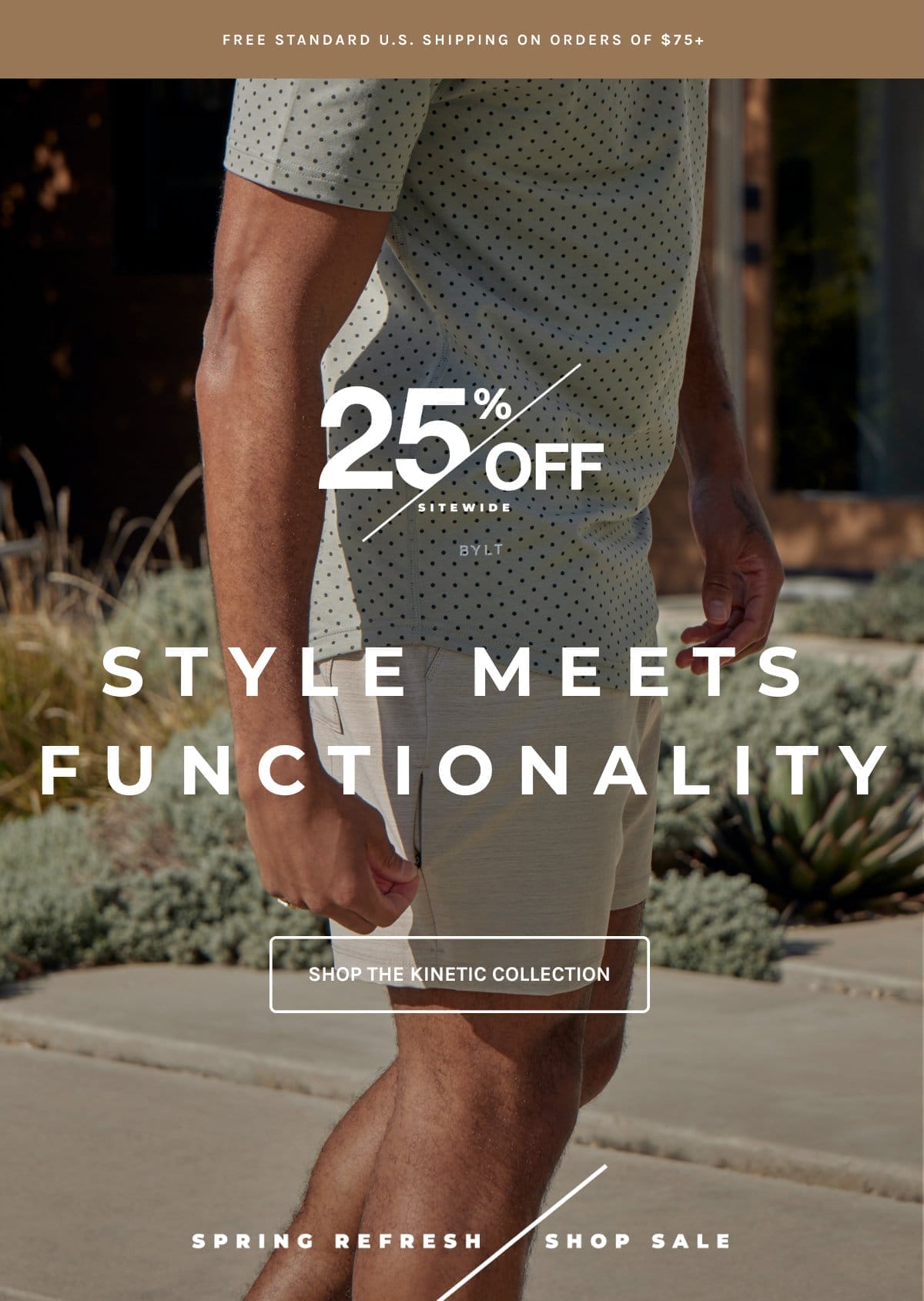 Spring Refresh Sale - 25% OFF - Kinetic Collection