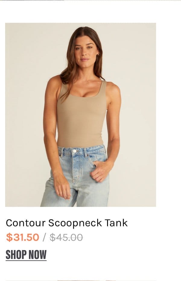 Contour Scoopneck Tank