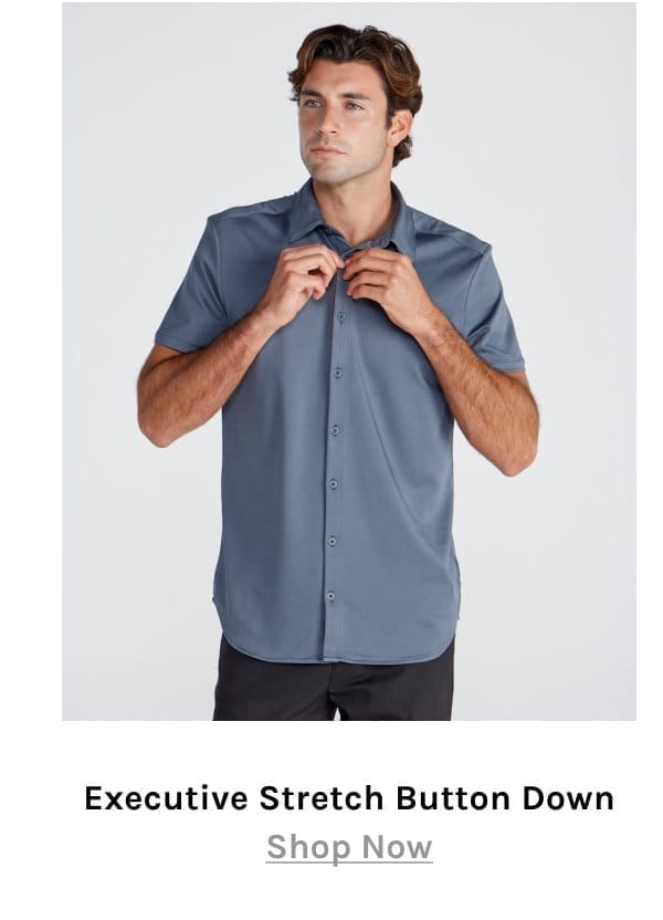 Executive Stretch Button Down