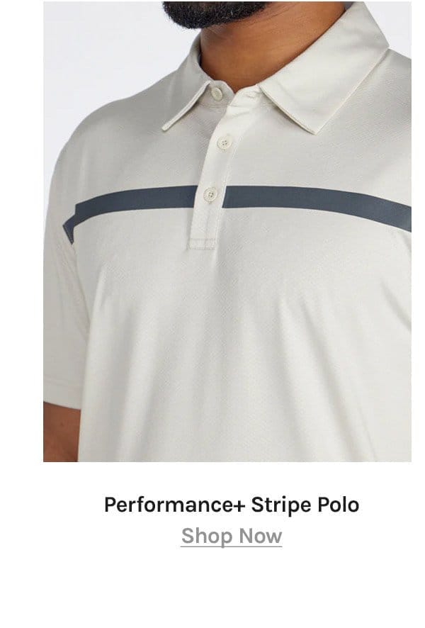 Performance+ Stripe Polo