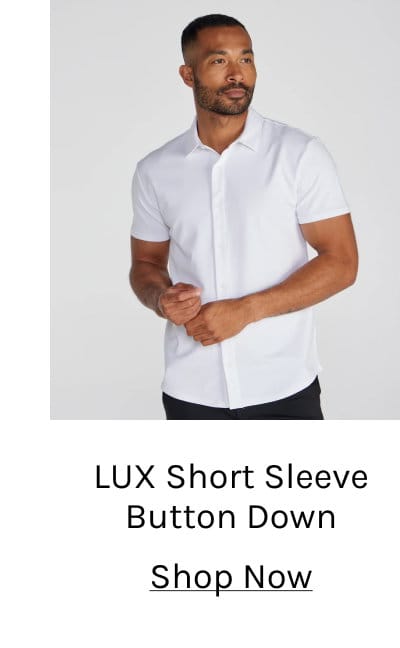 LUX Short Sleeve Button Down