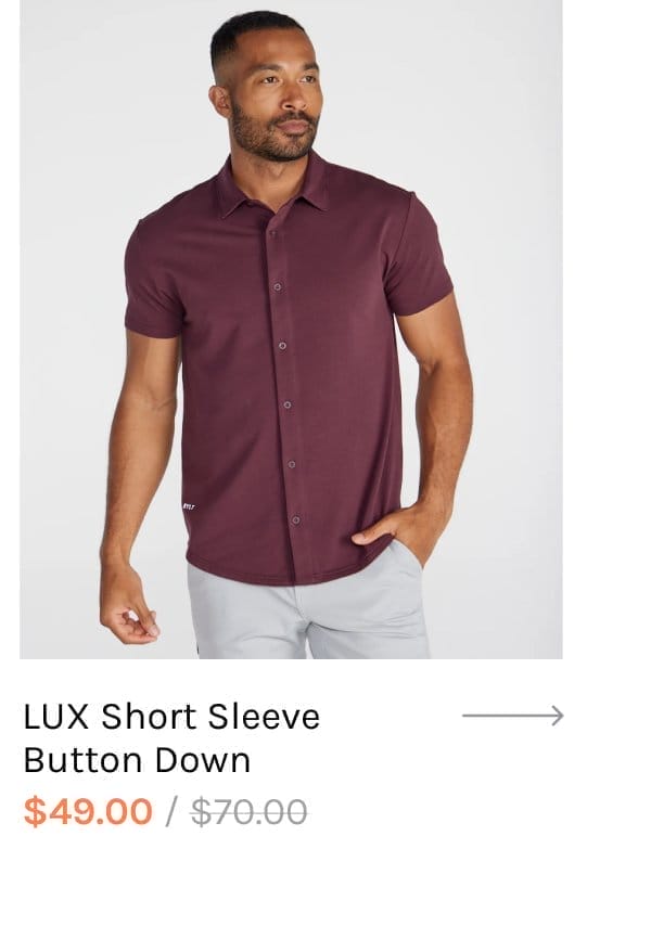 LUX Short Sleeve Button Down