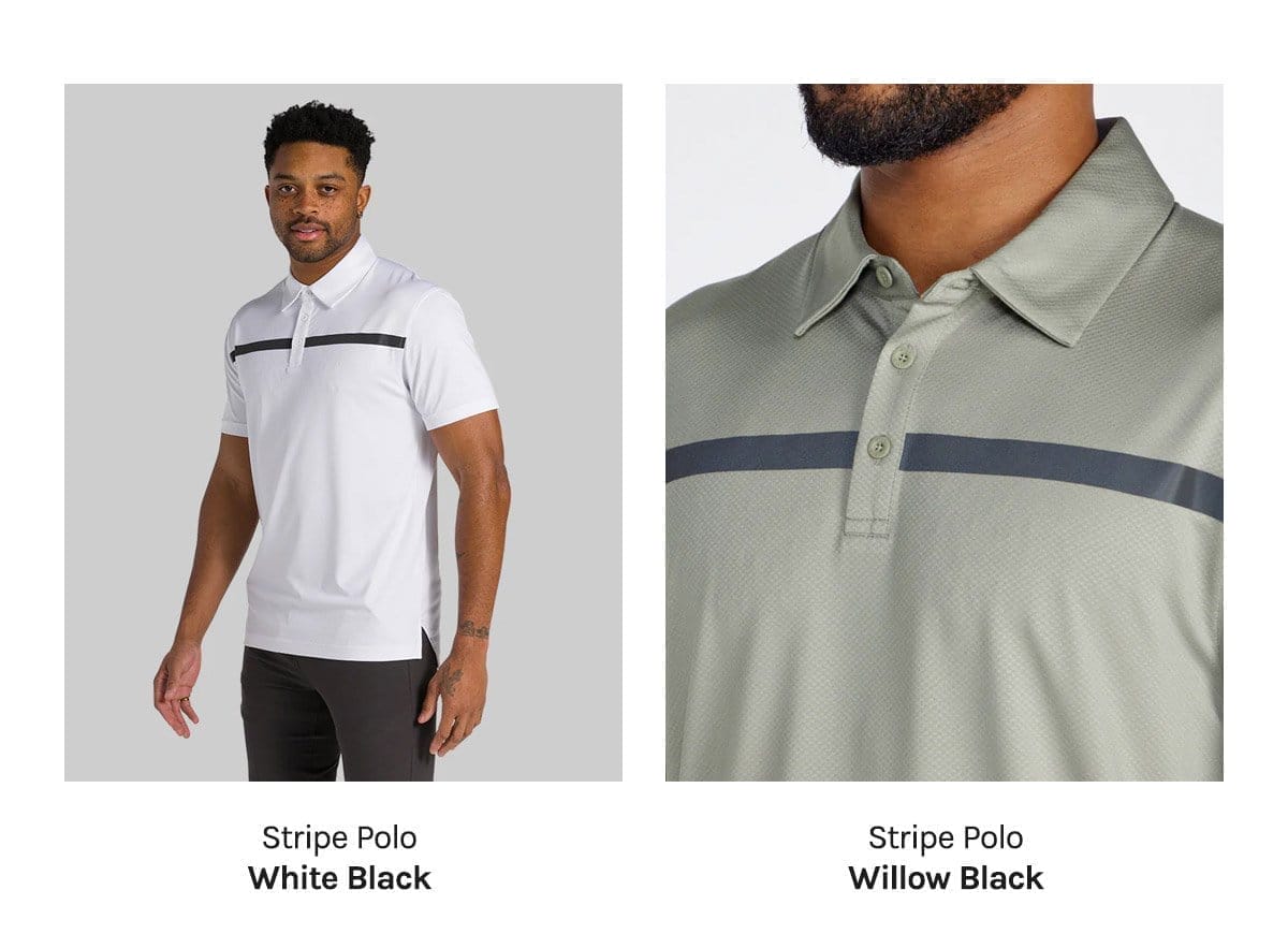 Performance+ Stripe Polo