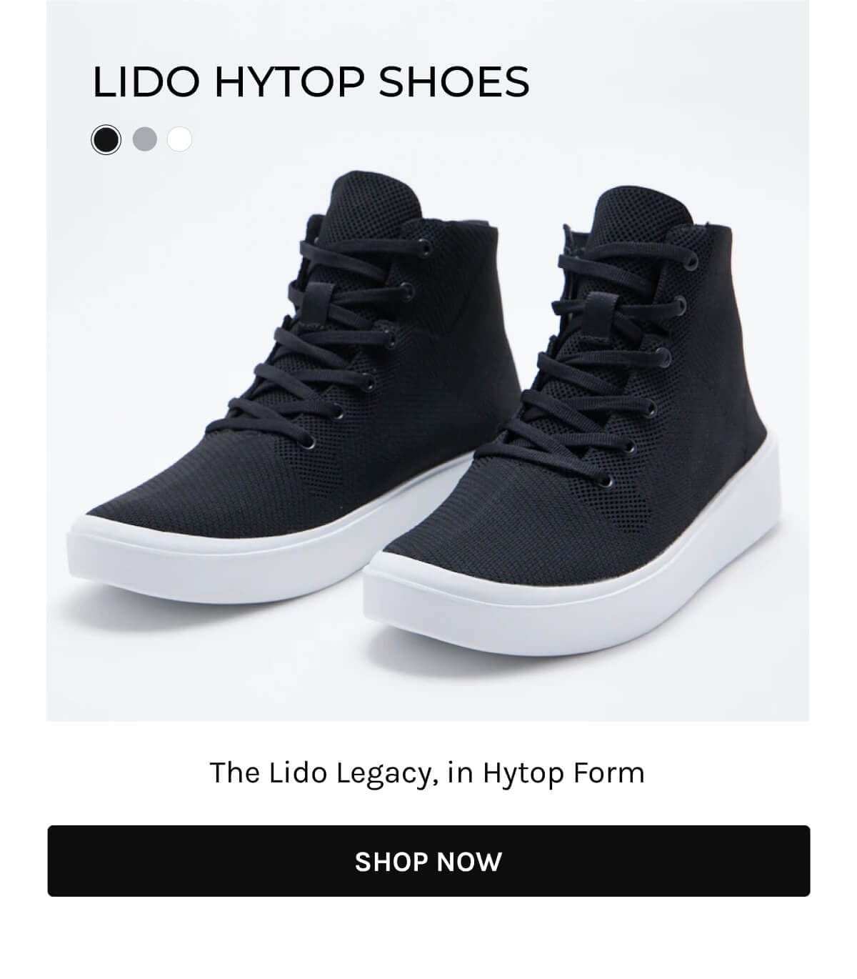 Lido Hytop Shoes; The Lido Legacy, in Hytop Form