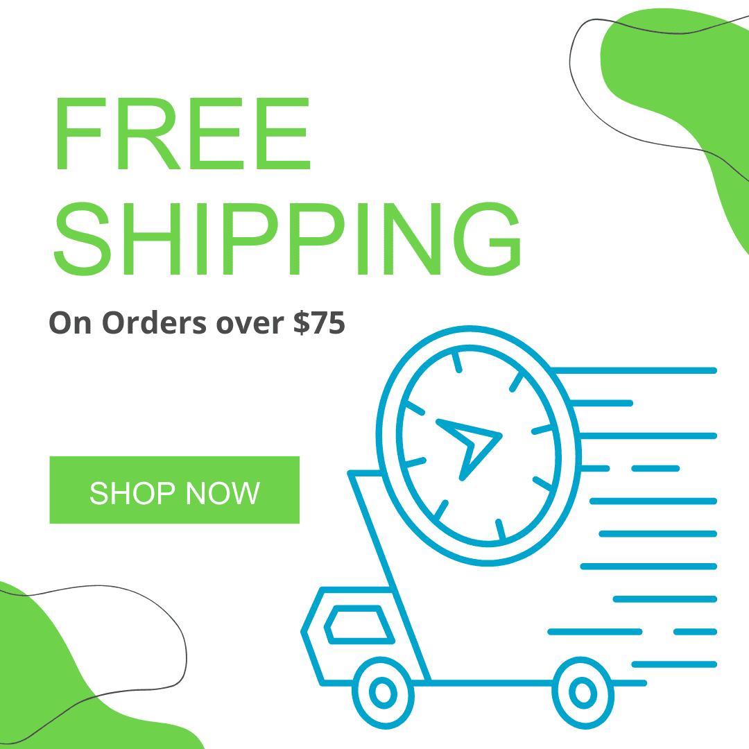 Free shipping on orders over \\$75