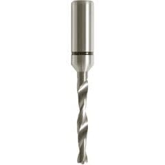 Brand New! 4mm CED x 57mm Length x 25mm DOC Solid Carbide Brad Point Drill, Right Hand Rotation