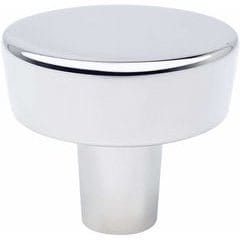 Brand New! Berenson Brookridge 1-9/32 Inch Diameter Round Cabinet Knob, Polished Chrome Finish, Zinc Material, Classic Comfort Series