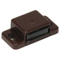 19.5mm Single Strike Magnetic Catch, Brown