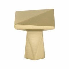Berenson Swagger Collection 1-3/16 Inch Diameter Modern Bronze Cabinet Knob, Zinc Material, Contemporary Style