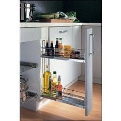 Base Pull-Out, 2-Tier, 45 Degree, Left Swing