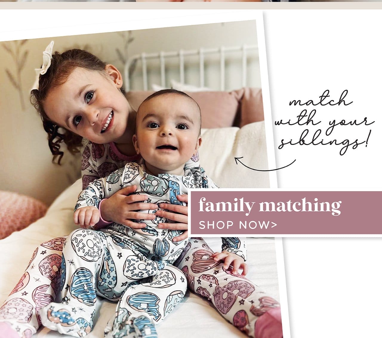 match with your siblings! | family matching | SHOP NOW