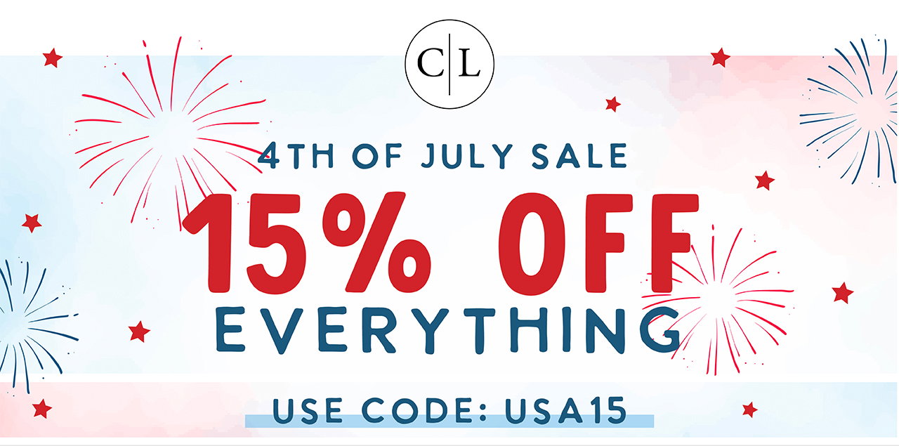 4th of July Sale | 15% off everything! | USE CODE: USA15