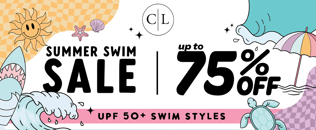 Summer Swim Sale! | Up to 75% off | UPF 50+ Swim Styles