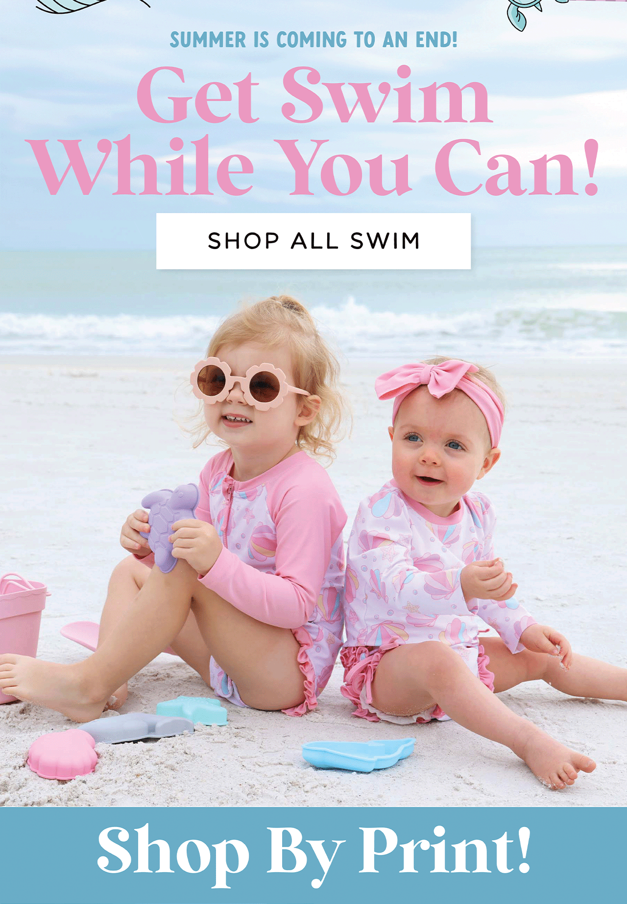 summer is coming to an end! Get Swim While You Can! | SHOP ALL SWIM | SHOP BY PRINT