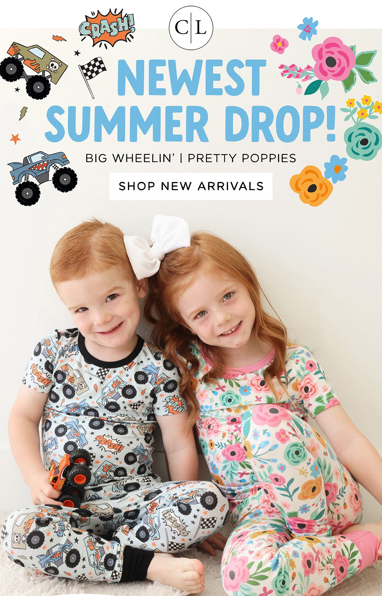 NEWEST SUMMER DROP! BIG WHEELIN' | PRETTY POPPIES | SHOP NEW ARRIVALS