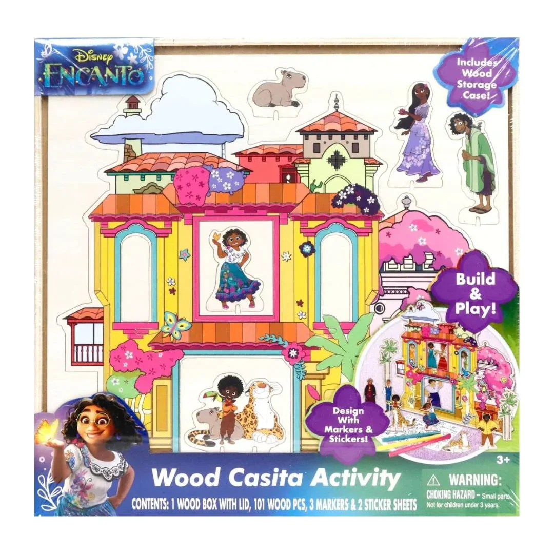 Image of Disney Encanto Wood Casita Activity Set